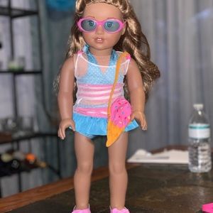 👙American Girl Sized Bikini Outfit 👙